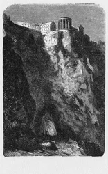 Geschichte des antiken Roms. Tempel des Hercules Victor oder Hercules Olivarius ist ein antikes Bauwerk auf der Piazza Bocca della Verità, im Bereich des Forum Boarium nahe dem Tiber in Rom